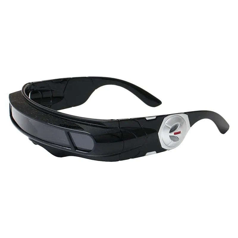 Cyberpunk Chrono-Visor Sunglasses
