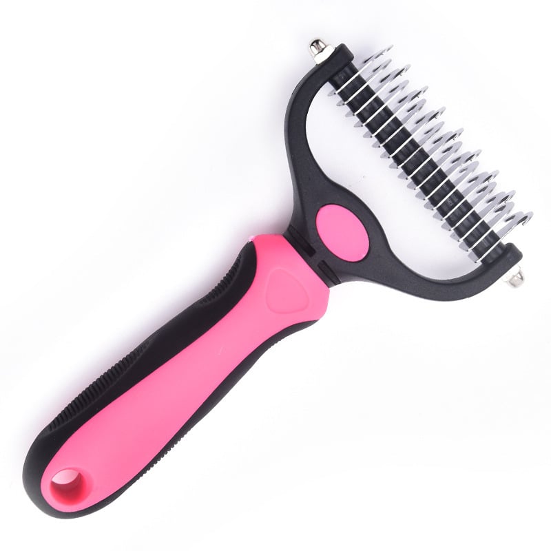 🔥Buy 1 Get 1 Free ! 🏆 Professional Detangling Tool For Dogs And Cats – Gentle On Skin✂️🔥