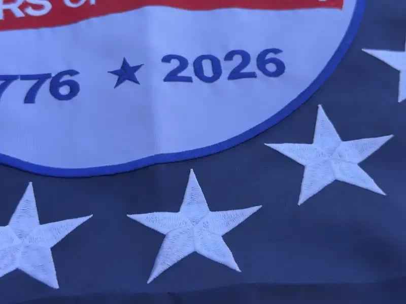 Last Day 49% OFF🔥250th Anniversary USA Commemorative Flag (3x5 Ft),Double-Sided Embroidered