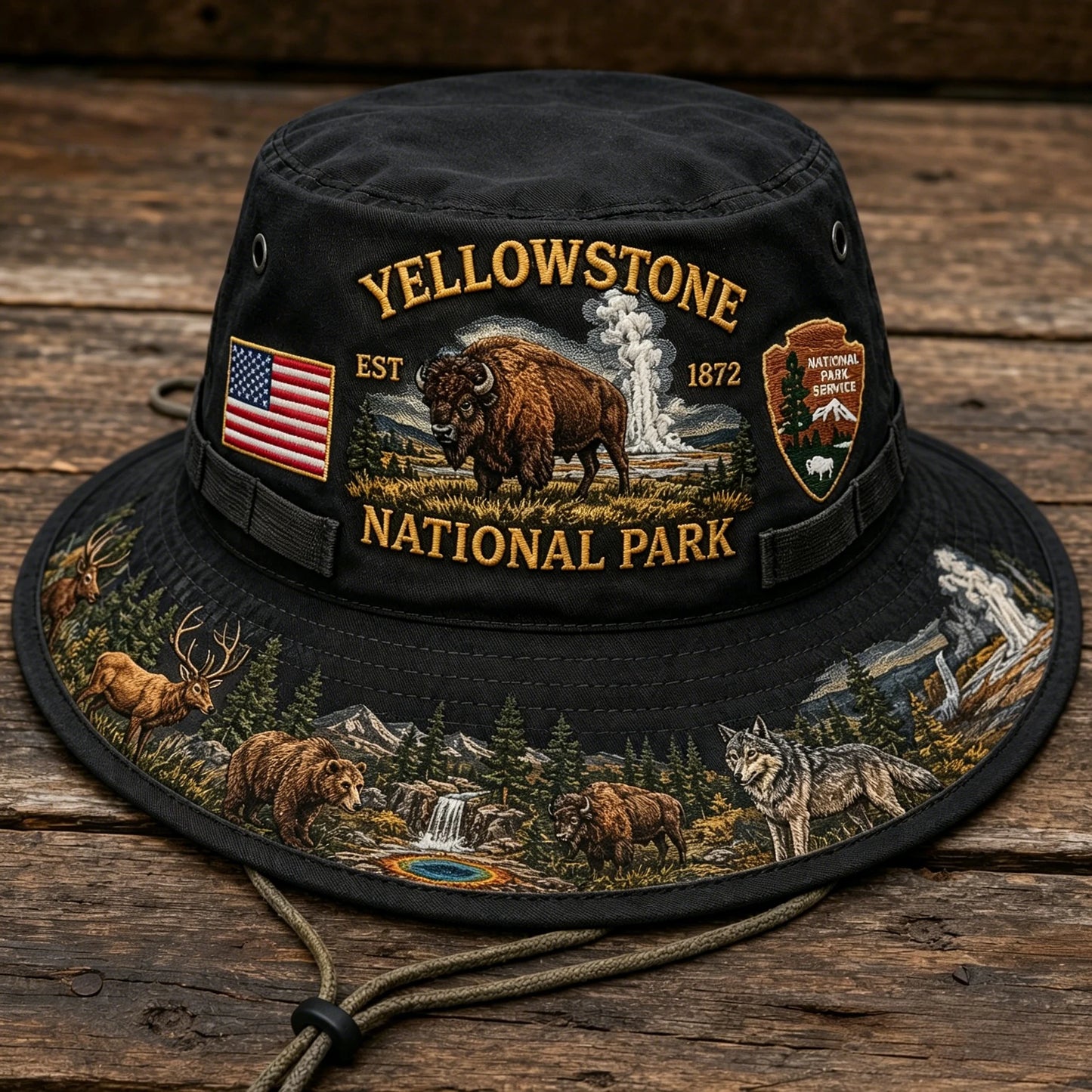 US Last Day Promo: 49% OFF - 🐻USFS Only You Can Prevent Wildfires Boonie Hat🌲