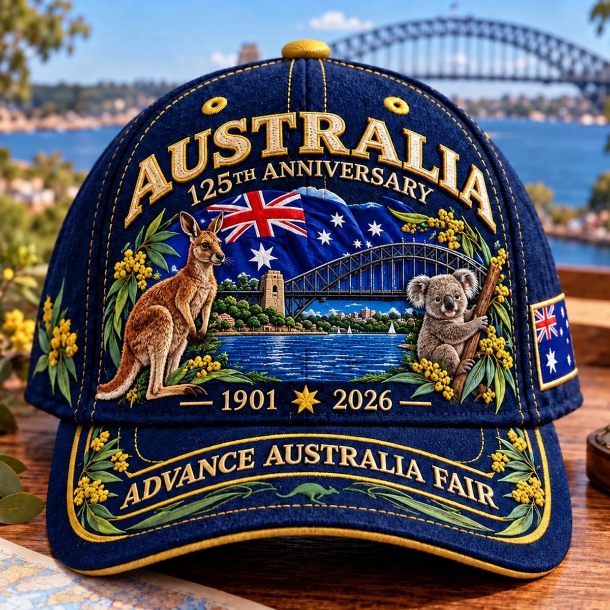 🦘Australia 125th Anniversary 1901–2026 Commemorative Cap