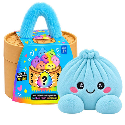 Buy three get one free 🥟Rainbow Dumpling Squishy Toy with Steamer 🌈