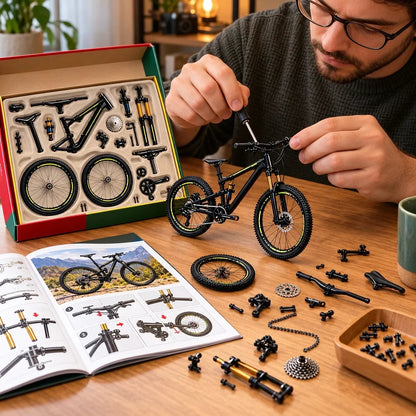 🔥Limited Time 50% OFF - 🚲DIY Mountain Bike Model Kit – Build, Display & Collect
