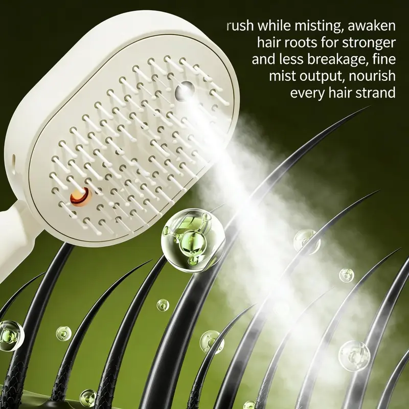 🔥 Risk-Free 30-Day Guargntee! 🔥Electric Spray Air Cushion Massage Comb
