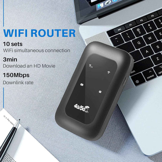 📶 All-Network Pocket WiFi – Ready in Seconds No Setup! No Hassle! Just Connect!🔥[Power on and use, free for life]