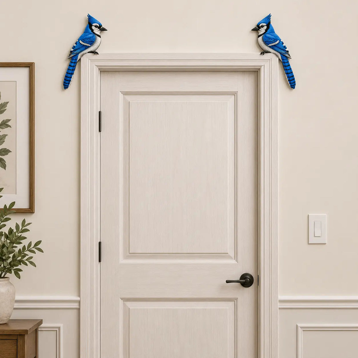 🐦 Wooden Bird Door Topper Collection | Charming Woodland Door Frame Decor