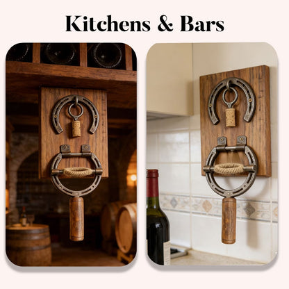 🔥 Last Day 50% Off-Wall Mounted Horseshoe Bottle Opener