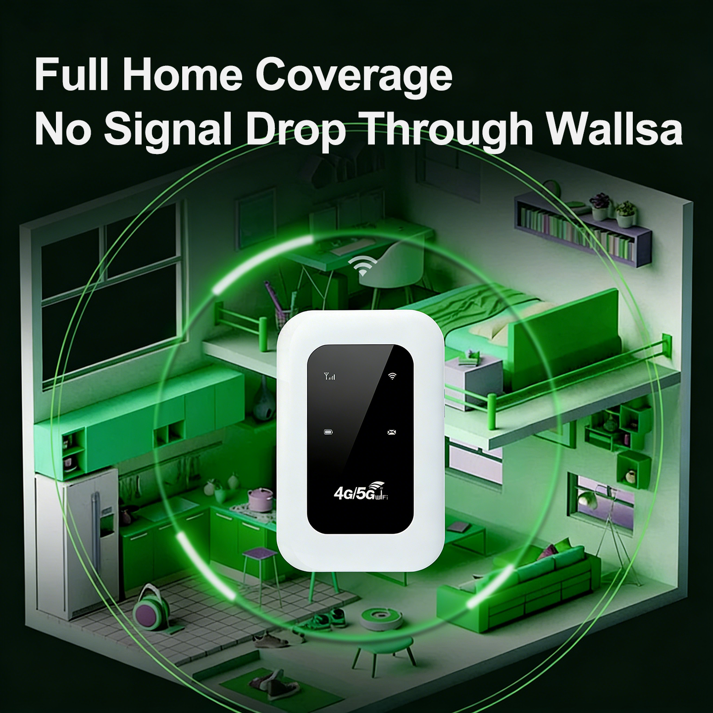 📶 All-Network Pocket WiFi – Ready in Seconds No Setup! No Hassle! Just Connect!🔥[Power on and use, free for life]