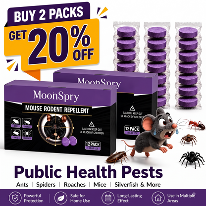 ✅ 10,000+ Happy Customers 🐭 All-Natural Peppermint & Cinnamon Pest & Rodent Repellent Pucks 🕷️🐍