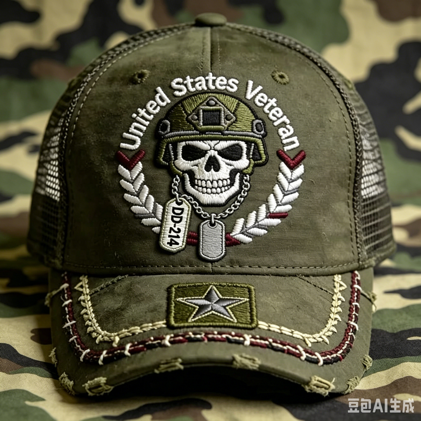 Last Day 49% OFF🔥DD-214 United States Veteran Cap – Embroidered Edition