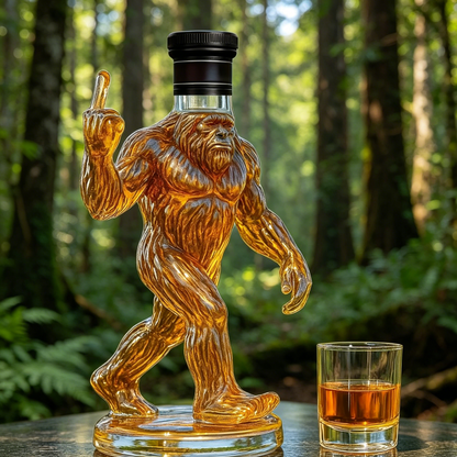 🔥2026 Limited Edition| Funny Bigfoot Glass Bottle🦧