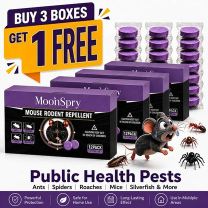 ✅ 10,000+ Happy Customers 🐭 All-Natural Peppermint & Cinnamon Pest & Rodent Repellent Pucks 🕷️🐍