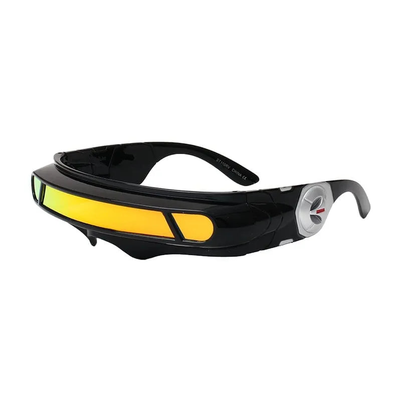 Cyberpunk Chrono-Visor Sunglasses