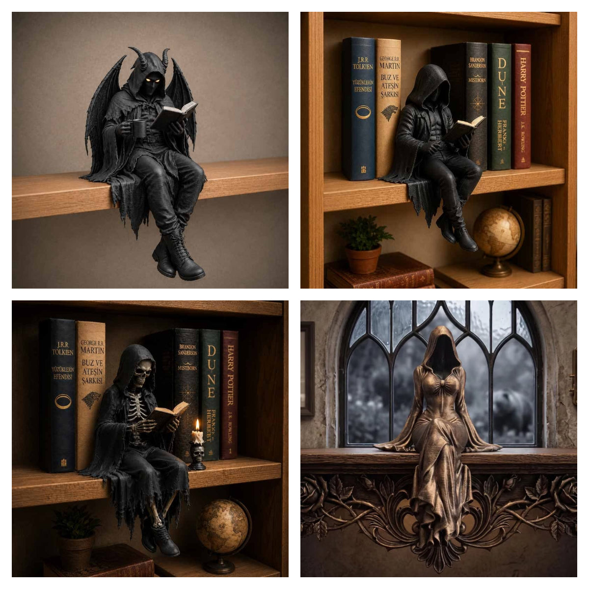 🔥48% OFF Limited Edition Collectible - Gothic Dark Fantasy Figure🖤
