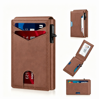 🔥  Blocking Pop-Up Wallet | Lightweight, Secure & Built for Modern Everyday Use