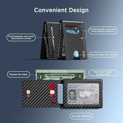 🔥  Blocking Pop-Up Wallet | Lightweight, Secure & Built for Modern Everyday Use