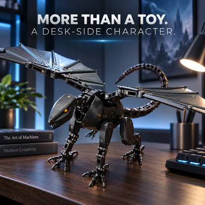 This Egg Transforms Into a Dragon! 🐉 2-in-1 Mechanical Dragon Figure