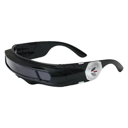 Cyberpunk Chrono-Visor Sunglasses