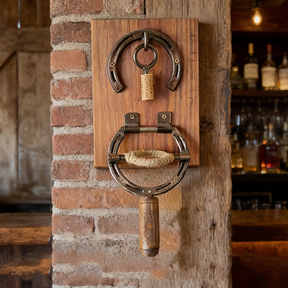 🔥 Last Day 50% Off-Wall Mounted Horseshoe Bottle Opener