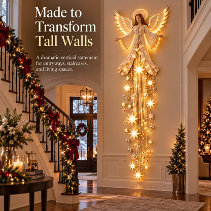 👼 Lighted Angel Christmas Hanging Decoration