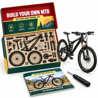 🔥Limited Time 50% OFF - 🚲DIY Mountain Bike Model Kit – Build, Display & Collect