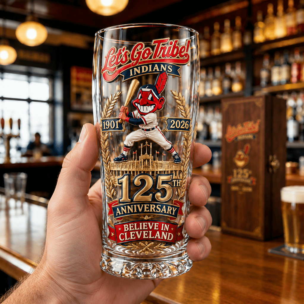 ⚾🏆 125th Anniversary Baseball Legacy Pint Glass – Commemorative Collector’s Edition