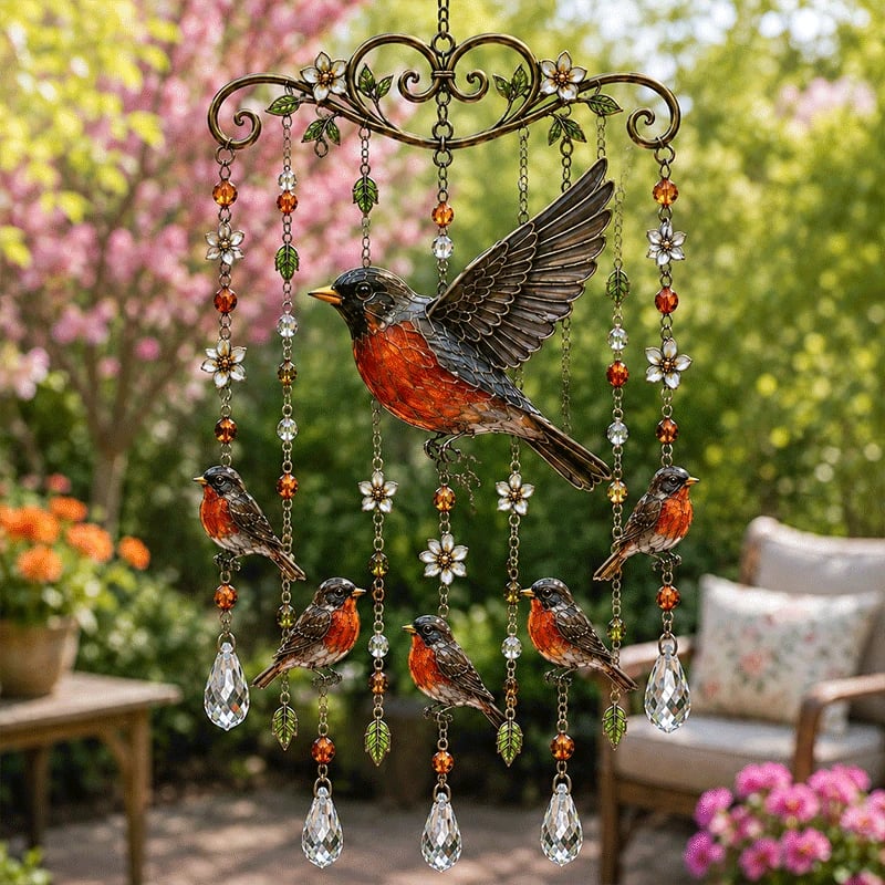 🔥Last Day 49% OFF - 🐦🎐Graceful Hummingbird Wind Chime