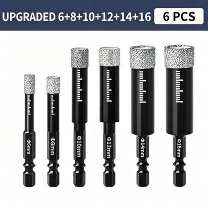 🛠️✨ Limited Time 39% OFF✨ Premium Diamond Drill Bit Set for Tile, Ceramic & Glass