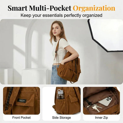 Large-Capacity Drawstring Convertible Tote Backpack👜