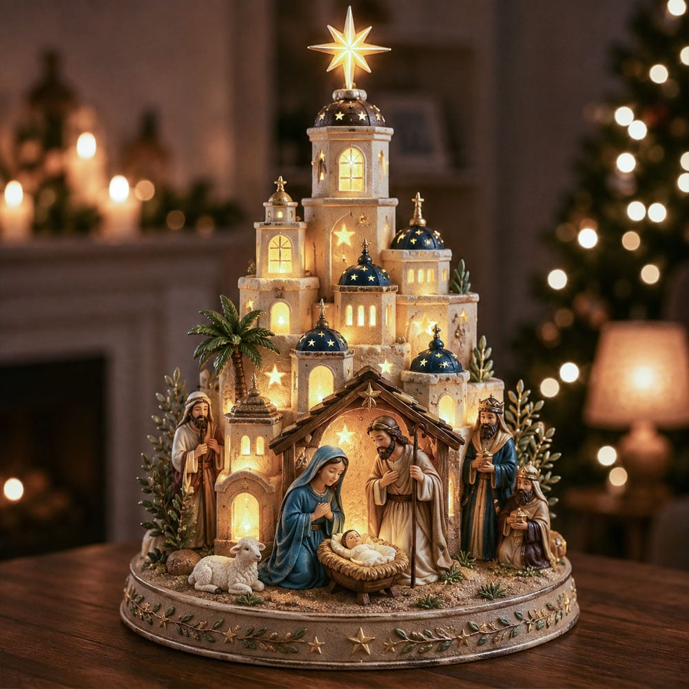 Bethlehem Nativity Christmas home display