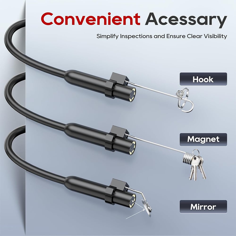 🔍 1920P HD Endoscope Camera – A Gift He'll Actually Use 🛠️
