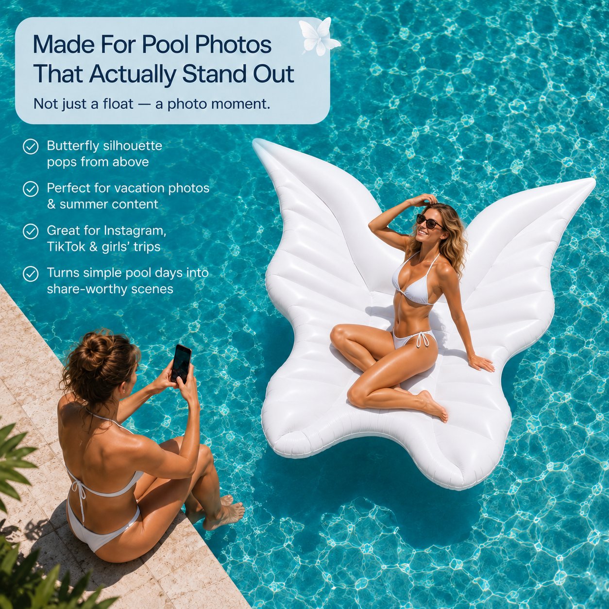 🦋Butterfly Wing Pool Float 🔥FREE SHIPPING🔥