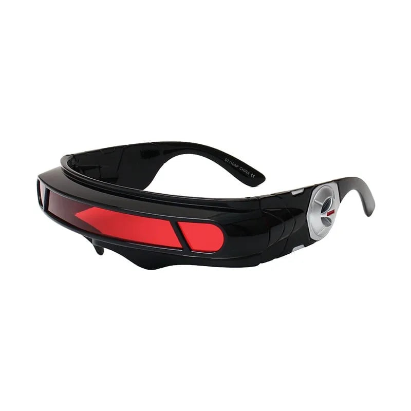 Cyberpunk Chrono-Visor Sunglasses
