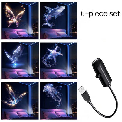 🎄🌟 Christmas Projection Night Light-Plug & Play HD Christmas Projector🎅