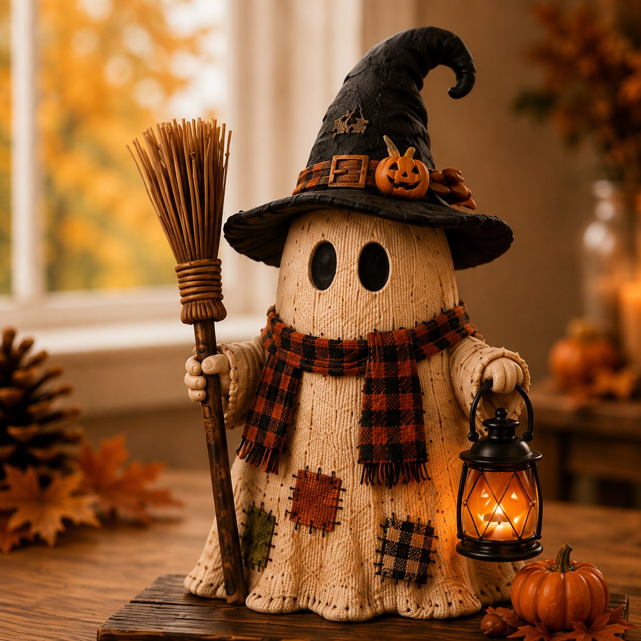 🔥Last Day 49% OFF -👻Cute & Spooky Halloween Mantel Décor Collection