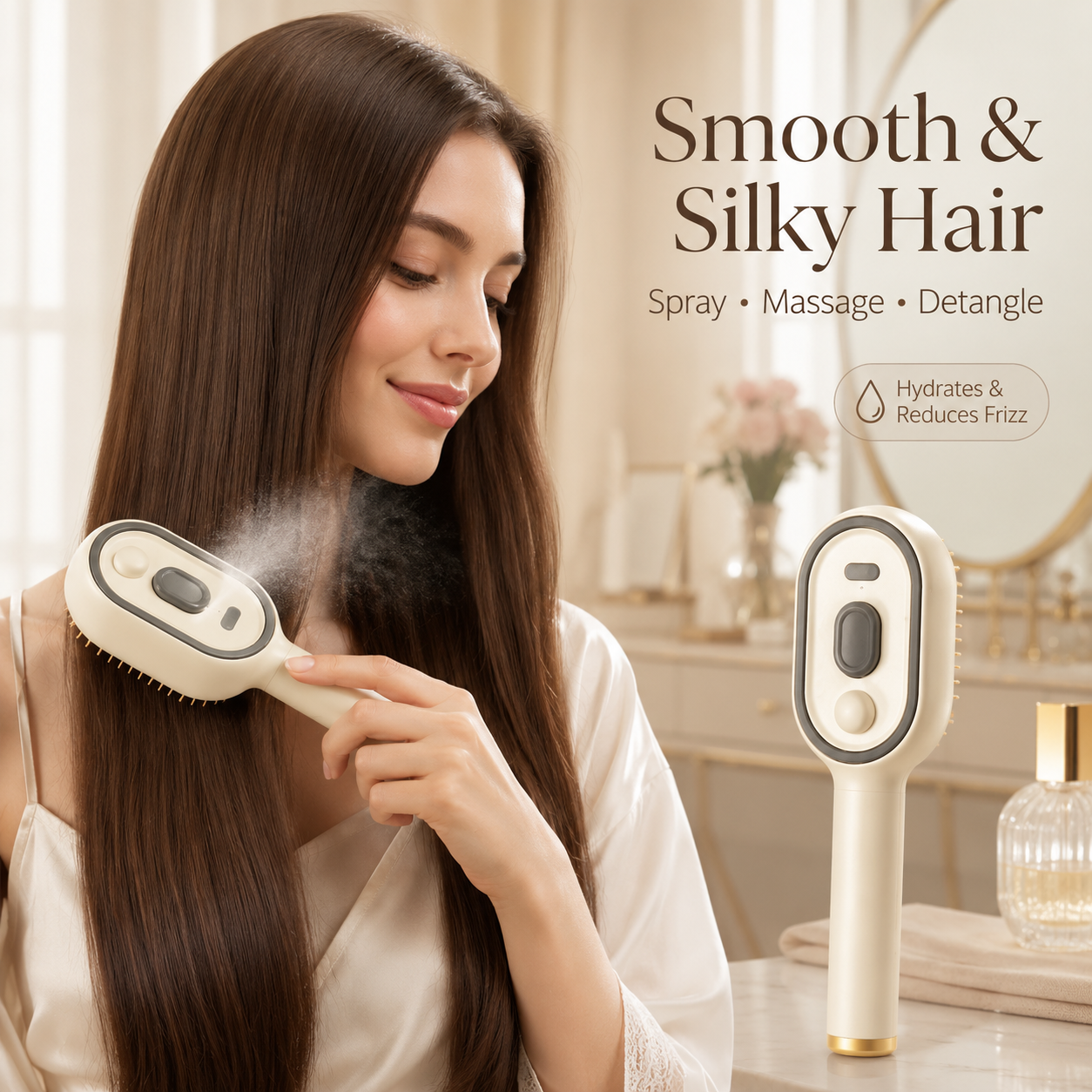 🔥 Risk-Free 30-Day Guargntee! 🔥Electric Spray Air Cushion Massage Comb