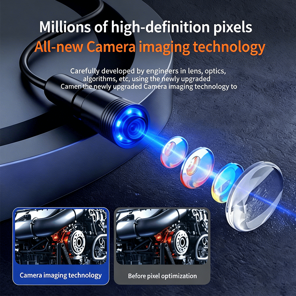 🔍 1920P HD Endoscope Camera – A Gift He'll Actually Use 🛠️