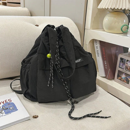Large-Capacity Drawstring Convertible Tote Backpack👜