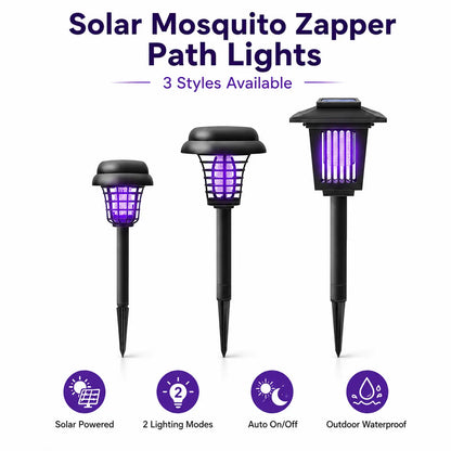 ☀️ Solar Mosquito Zapper | 2-in-1 Bug Killer & Yard Light 🦟