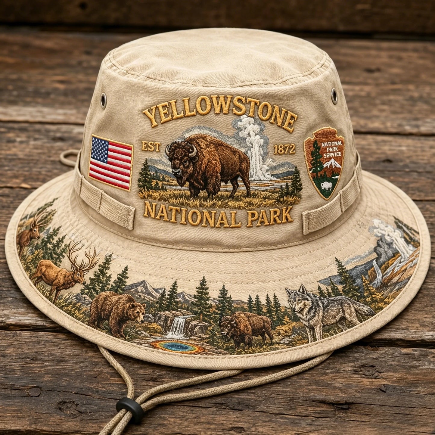 US Last Day Promo: 49% OFF - 🐻USFS Only You Can Prevent Wildfires Boonie Hat🌲