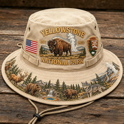 US Last Day Promo: 49% OFF - 🐻USFS Only You Can Prevent Wildfires Boonie Hat🌲