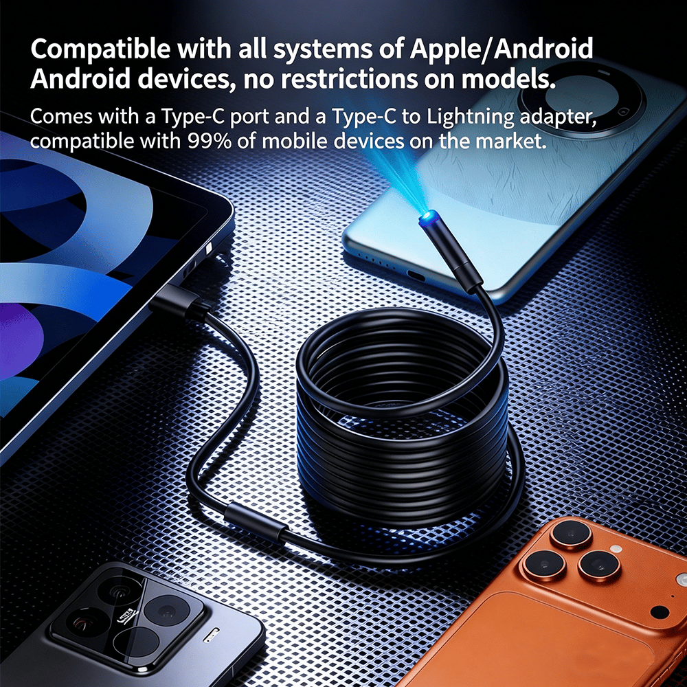 🔍 1920P HD Endoscope Camera – A Gift He'll Actually Use 🛠️