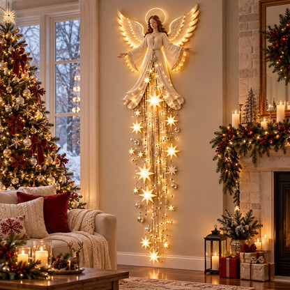 👼 Lighted Angel Christmas Hanging Decoration
