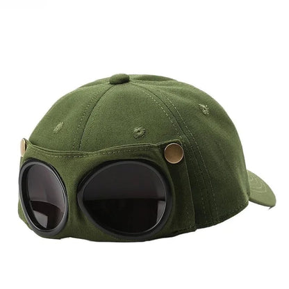 Pilot Goggles Baseball Cap
