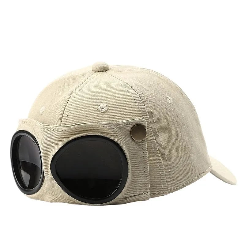 Pilot Goggles Baseball Cap
