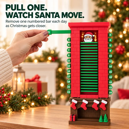 24-Day Santa Chimney Christmas Countdown Calendar