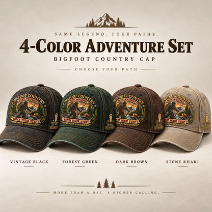 Bigfoot Country Heritage Cap – Pacific Northwest Edition