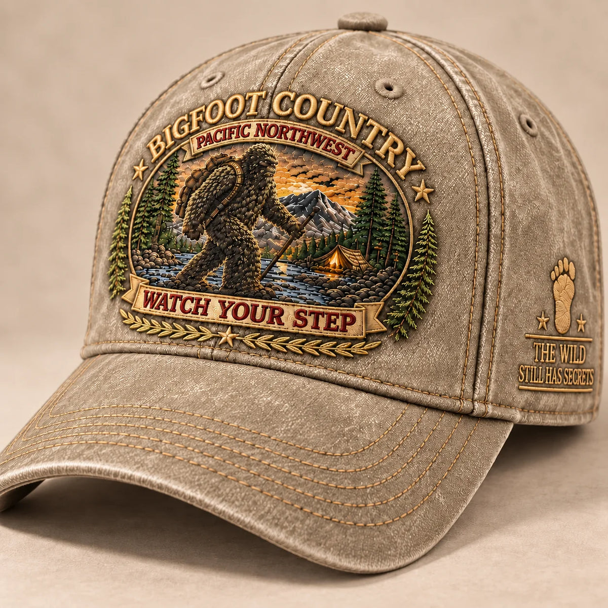 Bigfoot Country Heritage Cap – Pacific Northwest Edition
