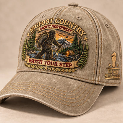 Bigfoot Country Heritage Cap – Pacific Northwest Edition