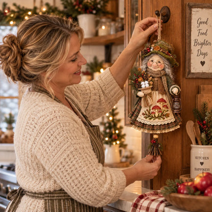 🍀 Handcrafted Lucky Grandma Comfort Doll – A Heartwarming Keepsake to Ease Worries & Bring Cozy Joy Home 🧶